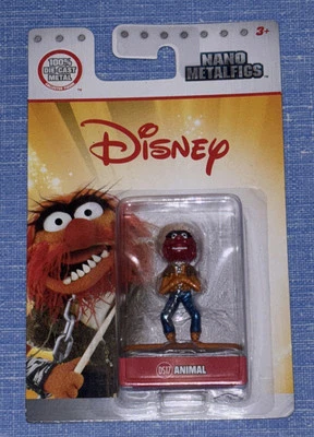 Boneco Muppets ANIMAL Jada Nano Metalfigs Die-Cast Disney Novo - Imagem 1 de 3