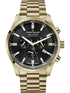 Claude Bernard 10222-37JM-NID Mens Watch Aquarider Chronograph 44mm 20ATM - Picture 1 of 1