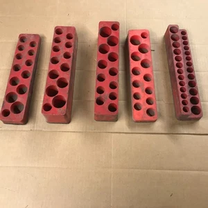 Mechanics Time Saver Magnetic Socket Holder Lot - Picture 1 of 4