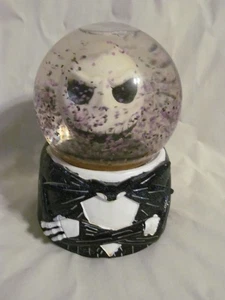 Nightmare Before Christmas Jack Skellington Snow Motion Musical Globe Snowglobe - Picture 1 of 1