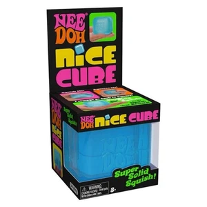 Needoh Original Nice Cube Sensory Fidget Toy 2.25 Inch (x1 Supplied - Blue) - Picture 1 of 6