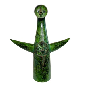 Taro Okamoto Tower of the Sun Osaka EXPO Figurine Bronze Iron 1970 from Japan - Picture 1 of 9