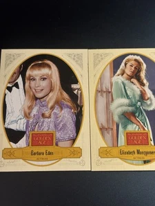 2 1960’S SEX SYMBOLE TRADING CARDS BARBARA EDEN AND ELIZABETH MONTGOMERY 2012 - Bild 1 von 5