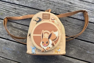 Mini Mochila Pokemon Loungefly Eeveelutions Eevee Umbreon Sylveon Flareon - Imagen 1 de 6