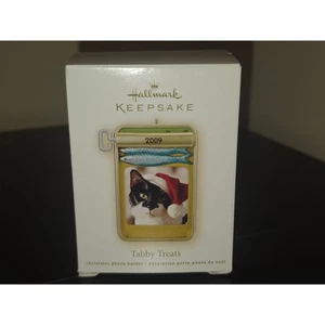 Hallmark ~ TABBY TREATS ~ Cat Photo Holder - Ornament Decoration NIB 2009 - Picture 1 of 7