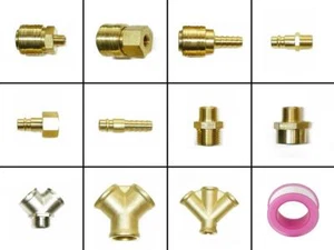 Druckluftkupplung Stecknippel Schnellkupplung Stecker Schlauchanschluss IG AG - Bild 1 von 10