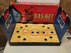 Vintage Cadaco Bas•Ket Real Basketball in Miniature 1966 Ping Pong Ball