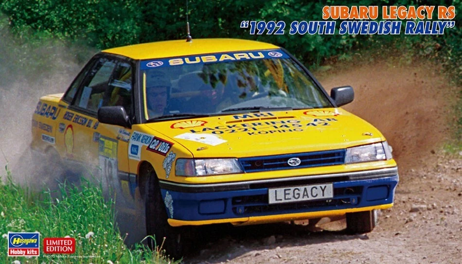 SUBARU LEGACY RS 1992 SOUTH SWEDISH RALLY KIT 1:24 - Immagine 1 di 1