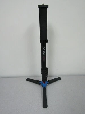 Benro A48FD Series 4 AluminumMonopod with 3-Leg Locking Base- Max Ld 44.1 lb (a) - Image 1 of 4