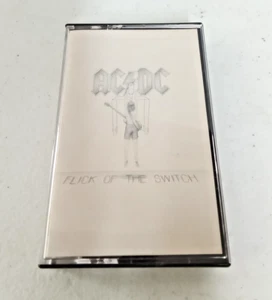 AC/DC Flick of the Switch Cassette 1983 Atlantic Near Mint - Picture 1 of 6