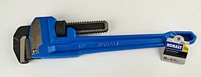 Kobalt 18" Cast Iron Pipe Wrench Heavy Duty #464645 - Image 1 of 2