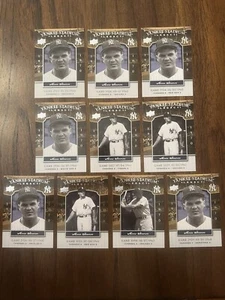 2008 Upper Deck - Insert Yankee Stadium Legacy (10) Card Moose Skowron Lot - Picture 1 of 2