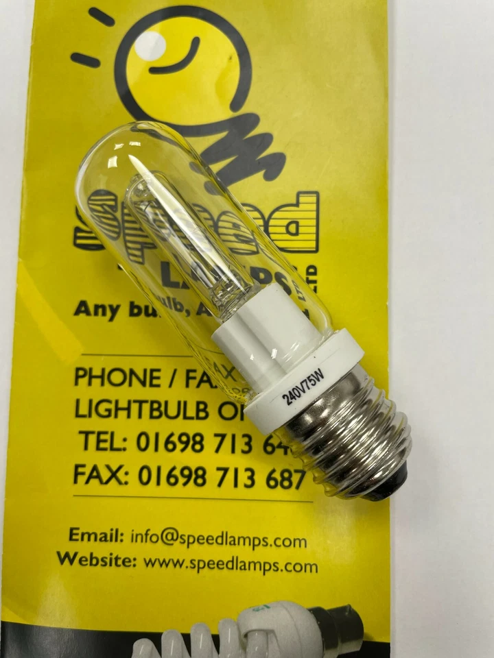 HALOLUX  75W ES/E27 HALOGEN HALOLUX CERAM 240V 64474IM CLEAR 2900K M183F - Image 1 of 1