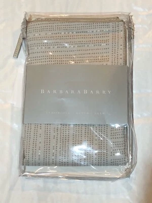 1- Barbara Barry Glassblock Mercury Queen / Standard Pillow Sham   NOS / NWOT - Image 1 of 4