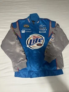 VTG Rusty Wallace Miller Lite Chase Authentics XL Jacket “Rusty’s Last Call” - Picture 1 of 8