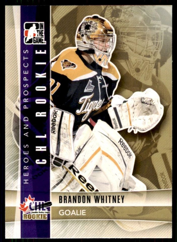 2011-12 In The Game Heroes & Prospects Update Brandon Whitney Victoriaville - Image 1 of 2
