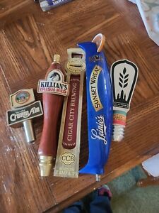 Lot of 5 Beer Tap Handles, Used,  Excellent condition
