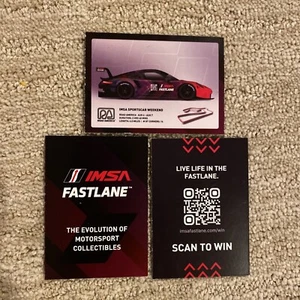 2022 IMSA “Fast Lane” PORSCHE 911 GT3 Mini Card ROAD AMERICA Sportscar Weekend - Picture 1 of 7