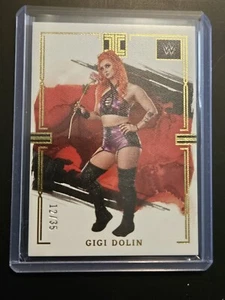 2023 WWE Panini Impeccable Gigi Dolin Gold Parallel /35 Wrestling Card - Picture 1 of 10