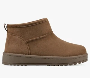 Botines de gamuza sin cordones forrados de piel sintética WHITE MOUNTAIN KIDS 12 niños - Imagen 1 de 4