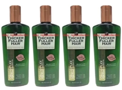 Acondicionador sin peso 4xThicker Fuller Hair Cell-U-Plex PurePlant Extracts 12 oz Foto 1 de 4