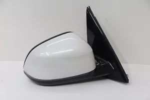 ✅ 2014-2018 BMW X5 Right Passenger Mirror Blind Spot OEM White 5Pin Perfect 2017 - Picture 1 of 10