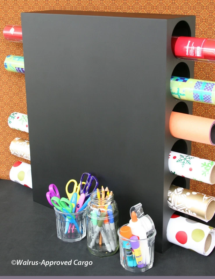 POTTERY BARN CHALKBOARD ART HOLDER - NIB - GET ROLLING WITH SOME GREAT STORAGE! - Image 1 of 4