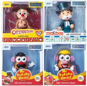 Monopoly - Operación - Mr. & Mrs. Cabeza de patata - Figuras de figuras de metal - Juego completo - Imagen 1 de 24