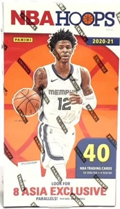 2020-21 Panini NBA Hoops TMALL Hobby Box 8 Asia Exclusives On Average - Picture 1 of 1