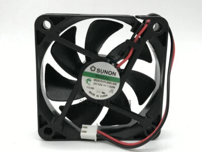 SUNON ME60151V1-000U-A99 6015 12V 1.92W 60mm power cooling fan 2pin - Image 1 of 3