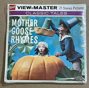 VIEW-MASTER CLASSIC TALES MOTHER GOOSE RHYMES B410 3 ROLLEN - Bild 1 von 2
