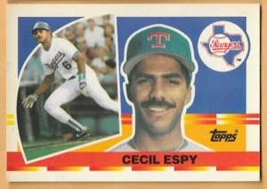 CECIL EPSY TEXAS RANGERS #37 - TOPPS GRANDE 1990 - Imagen 1 de 2