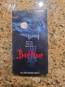 Bad Moon VHS 1996 Promo Copy Screener Dealer Demo Werewolf Horror - Picture 1 of 4