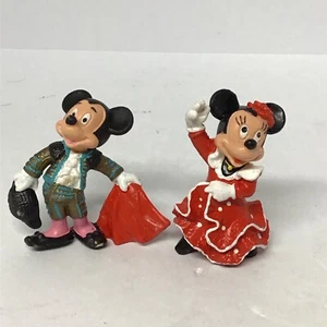 Mickey Matador & Minnie Flamenco Tänzerin Figur Disney Bullyland Germany Figur - Bild 1 von 9