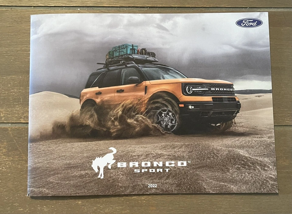 Оригинальная рекламная брошюра 2022 FORD BRONCO SPORT 32 страницы - Изображение 1 из 1