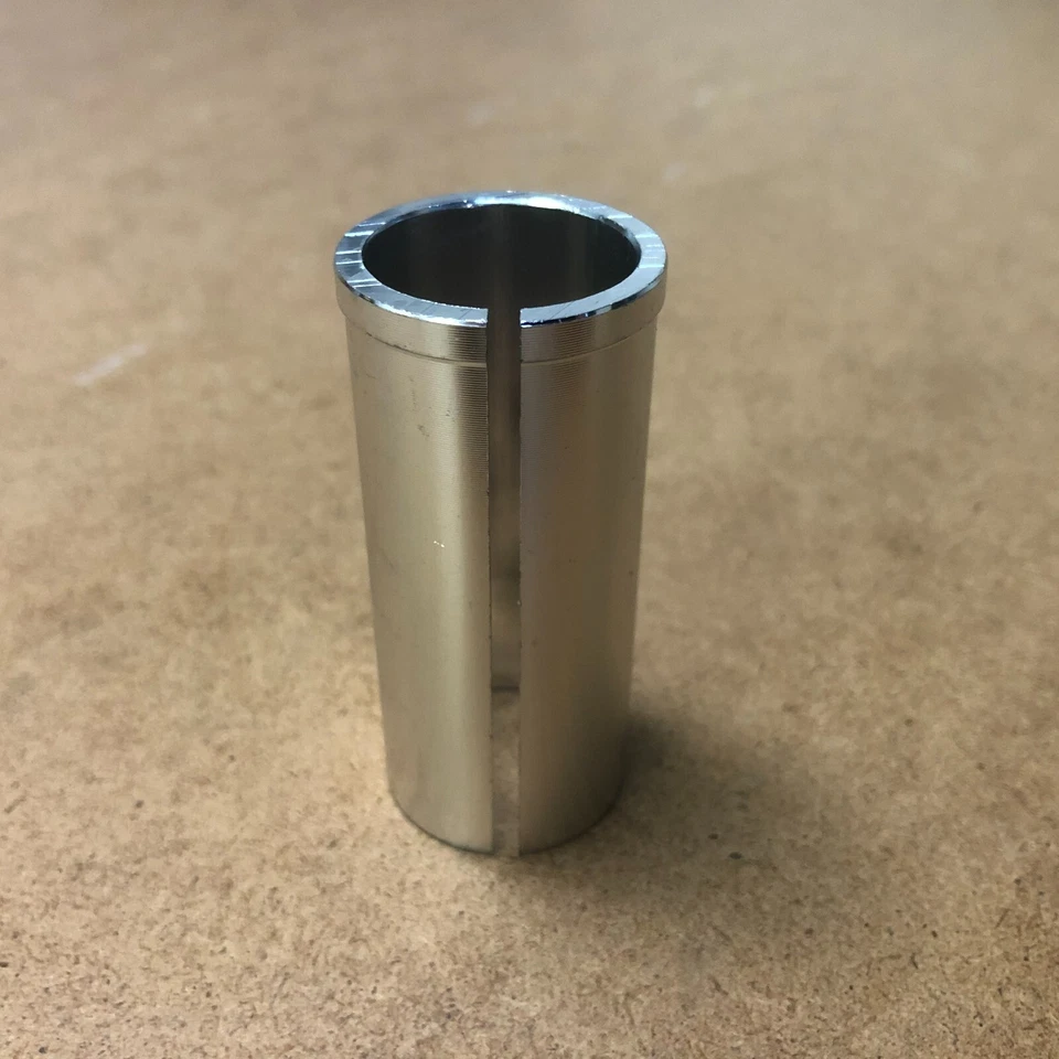 New KALLOY Bicycle Seat Post Shim Various Sizes To ID 26.8mm Length 70mm Silver - Image 1 of 1
