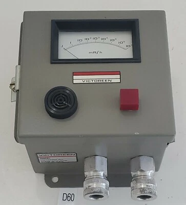 *NUEVO* Panel Medidor de Radiación Victoreen Modelo 848-5 mR/h + Garantía/¡Envío Rápido! Foto 1 de 4