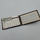 Vintage CASIO ML-720 Electronic Calculator with Leather Case As Is For Parts 