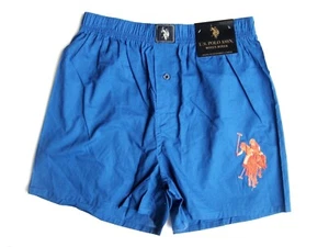 X189 US Polo Assn NEU US1380017 Herren Stickerei Logo Gummiband gewebt Boxer S - Bild 1 von 4