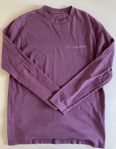 A COLD WALL* Burgundy Long Sleeve Large L T Shirt ACW Long Sleeved - Bild 1 von 5