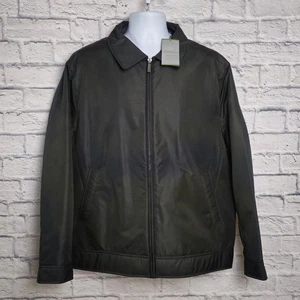 NWT Joseph Abboud Jacket Mens Size Large Brown Full Zip - Picture 1 of 19