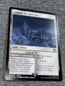 Ishgard, the Holy See 0283 Rare Regular FFXIV FIN MTG FINAL FANTASY EN NM/M - Picture 1 of 2