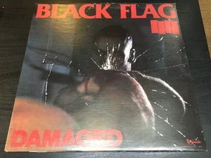 Black Flag Damaged OG 1982 Unicorn SST Records Punk LP - Foto 1 di 4