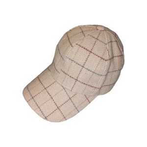 Mütze/Cap kariert beige ANTHROPOLOGIE - Bild 1 von 8
