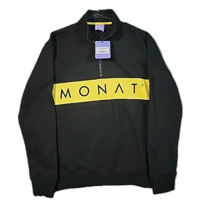 Monat 1/2 Zip Sweatshirt Logo Medium Pullover Unisex - Bild 1 von 4