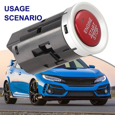 For Honda Start Stop Button for 2015 2018 Vehicles with OEM 35881T5H41 - Image 1 of 4