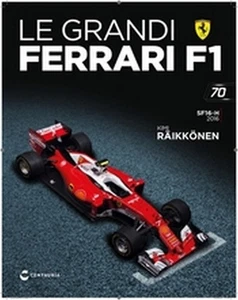 NEW 1:24 F1 FERRARI SF16-H - Kimi Raikkonen 2016 IXO +BOX +Magazine - Foto 1 di 11
