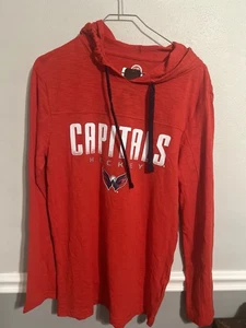 Sudadera ligera con capucha para adultos de la NHL Washington Capitals. Mediano nuevo con etiquetas - Imagen 1 de 6