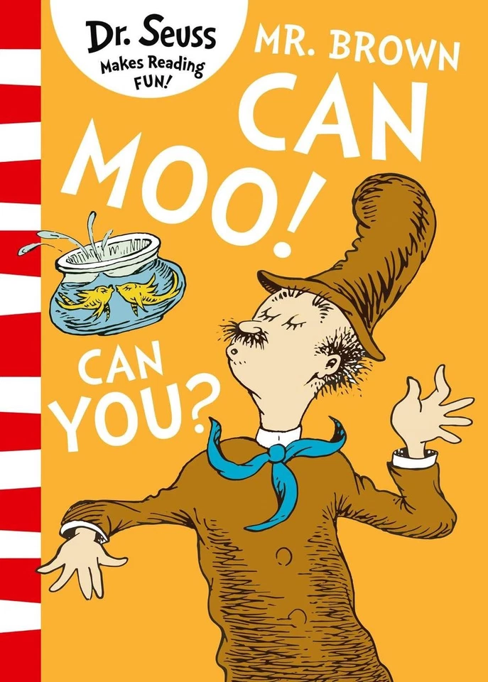 Mr. Brown Can Moo! Can You? by Dr. Seuss (English) Paperback Book - Image 1 of 1