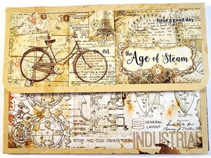Steampunk Industrial Paper & Vellum 20 pages 4" x 5.5" Paper - Picture 1 of 4